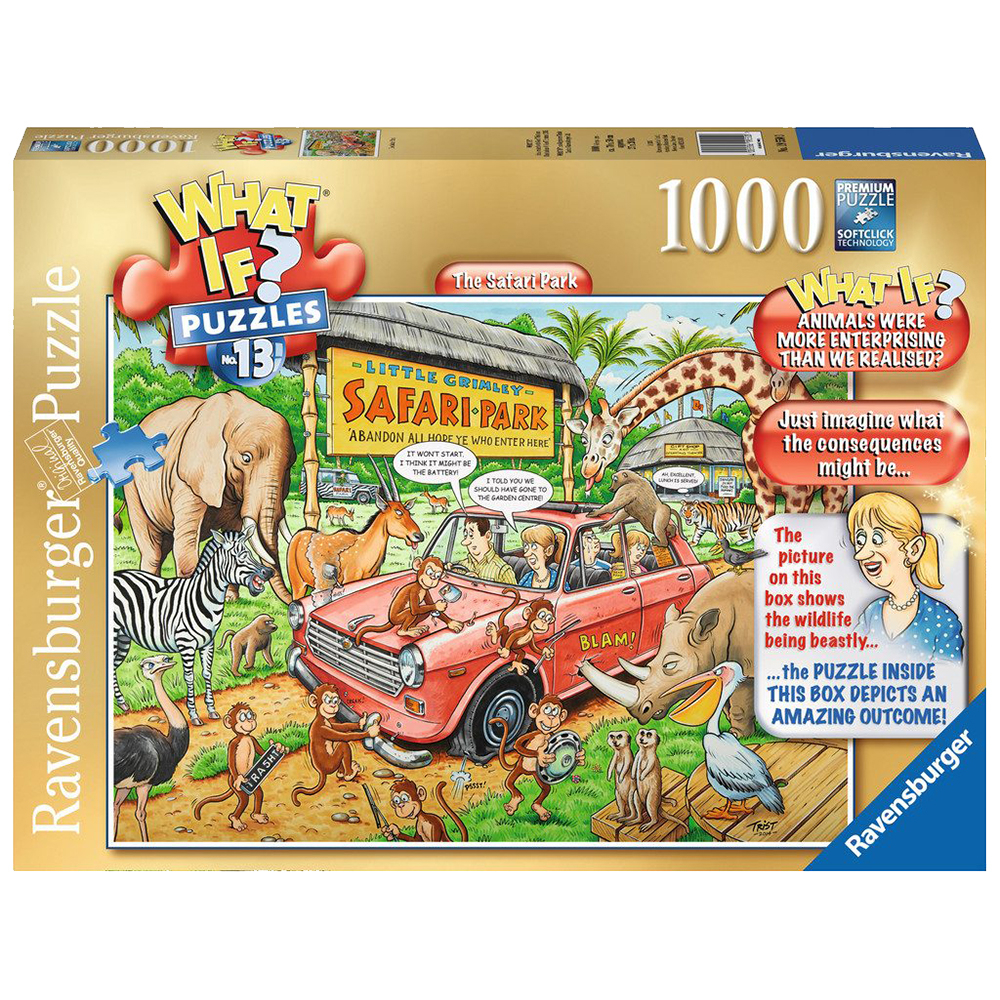 پازل 1000 تکه راونزبرگر طرح The Safari Park سری What If کد 19550