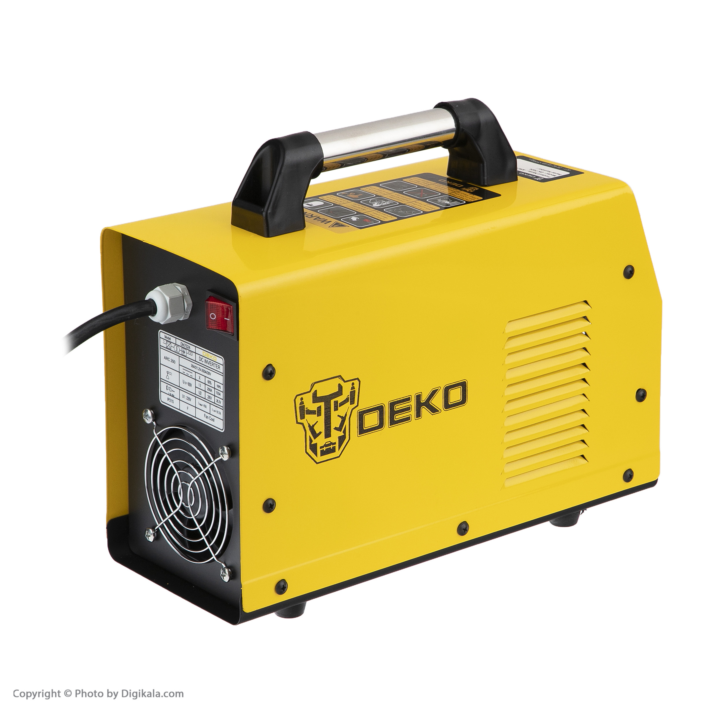 دستگاه جوش 200 آمپر دکو مدل arc200-7024