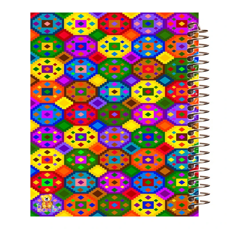 دفتر نقاشی 50 برگ بانیبو طرح رنگی کد 719