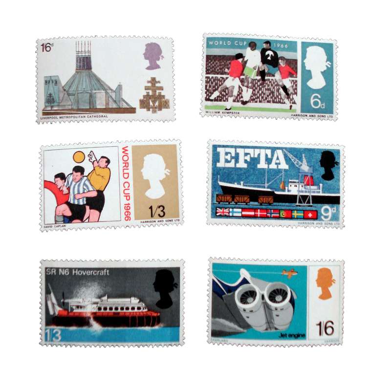 تمبر یادگاری مدل ورزشی کد DS1880 مجموعه 6 عددی