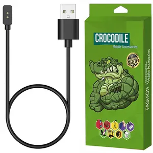 کابل شارژ کروکودیل مدل C-CH مناسب برای ساعت هوشمند شیائومی Redmi 5 Active / Redmi Watch 5 Lite
