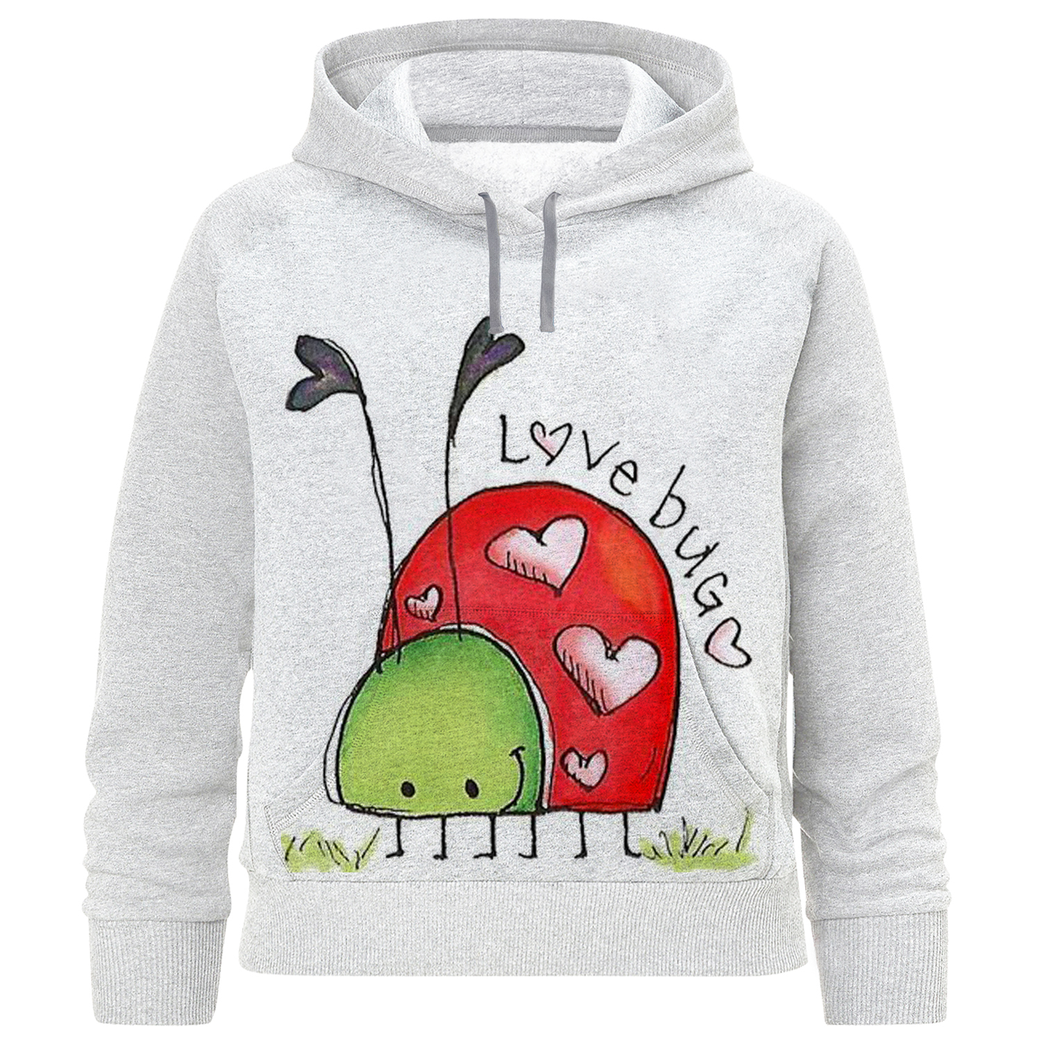 هودی دخترانه مدل کفشدوزک A147