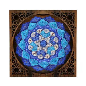 بشقاب میناکاری مسی کد B25-g4