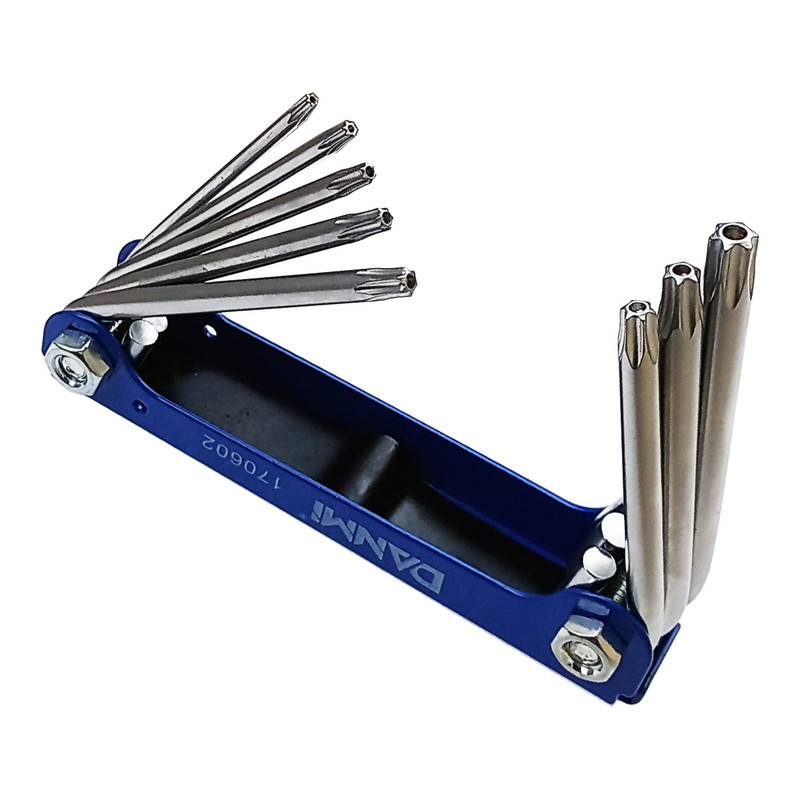 آچار آلن و ستاره ای دانمی مدل RO - 29 مجموعه شانزده عددی