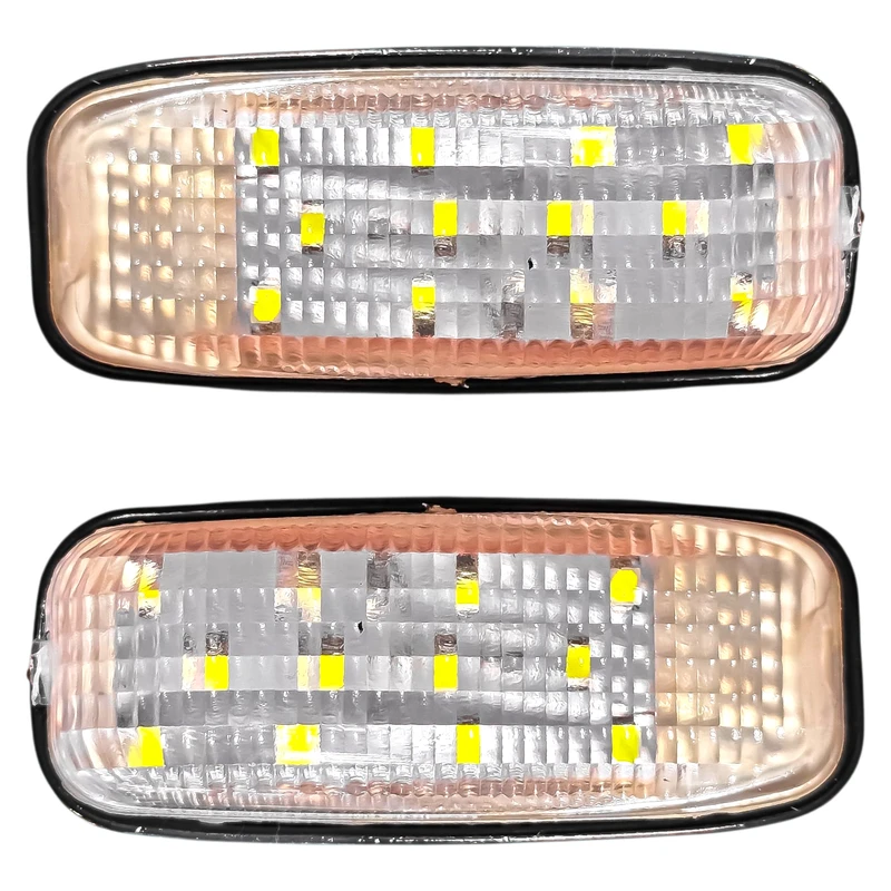 چراغ راهنما روی گلگیر اسپورت خودرو فورس مدل WHT.SMD مناسب برای رانا و رانا پلاس بسته ۲ عددی