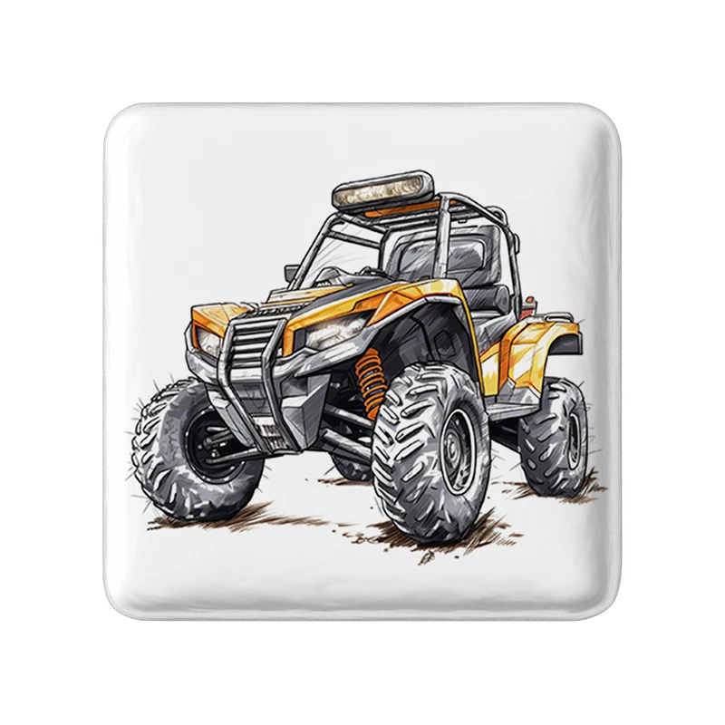 مگنت خندالو طرح موتور چهار چرخ مدل مربعی کد 37093