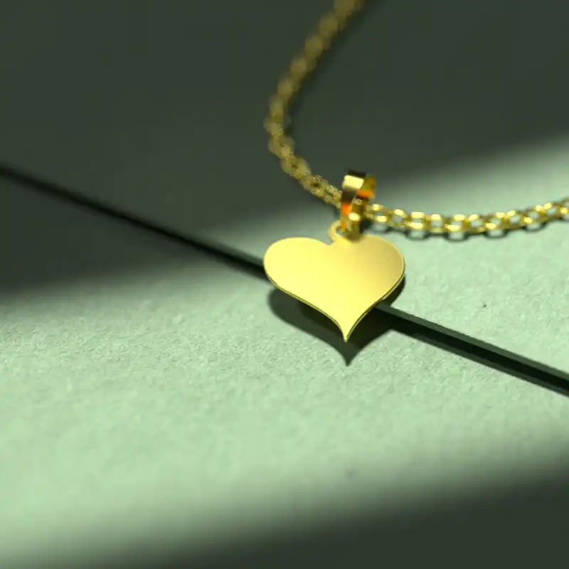 گردنبند طلا 18 عیار زنانه مدوپد کد CA10796