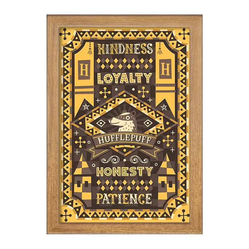 تابلو خندالو مدل هافلپاف هری پاتر کد F4442