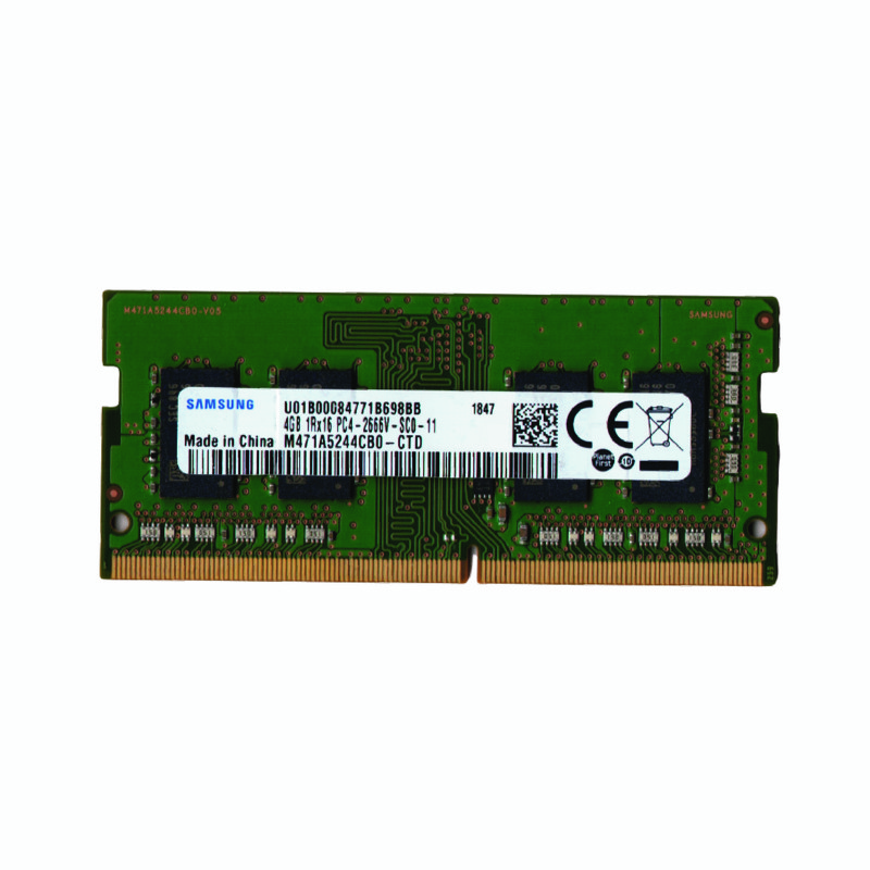 رم لپ تاپ DDR4 تک کاناله 2666 مگاهرتز CL11 سامسونگ مدل PC4 ظرفیت 4 گیگابایت