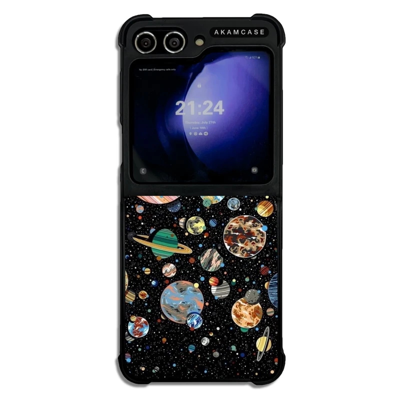 کاور آکام مدل AMC-WSGZFLIP5-ASTRONOMY-16 مناسب برای گوشی موبایل سامسونگ Galaxy Z Flip 5
