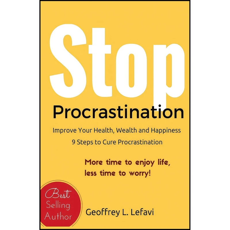 کتاب Stop Procrastination اثر Geoffrey L Lefavi and Jeff Lefavi انتشارات بله
