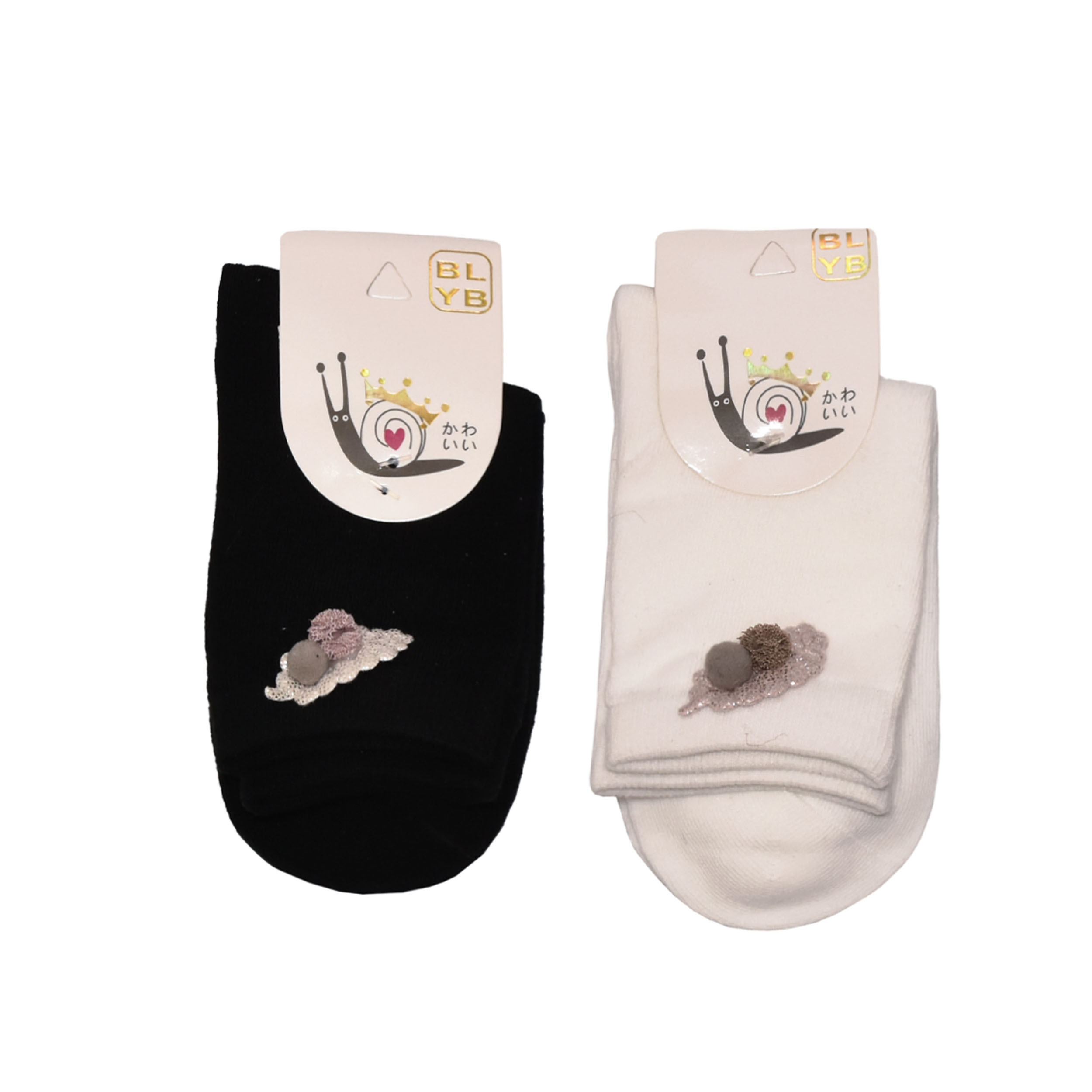 جوراب دخترانه مدل s 00319-00320 مجموعه دو عددی