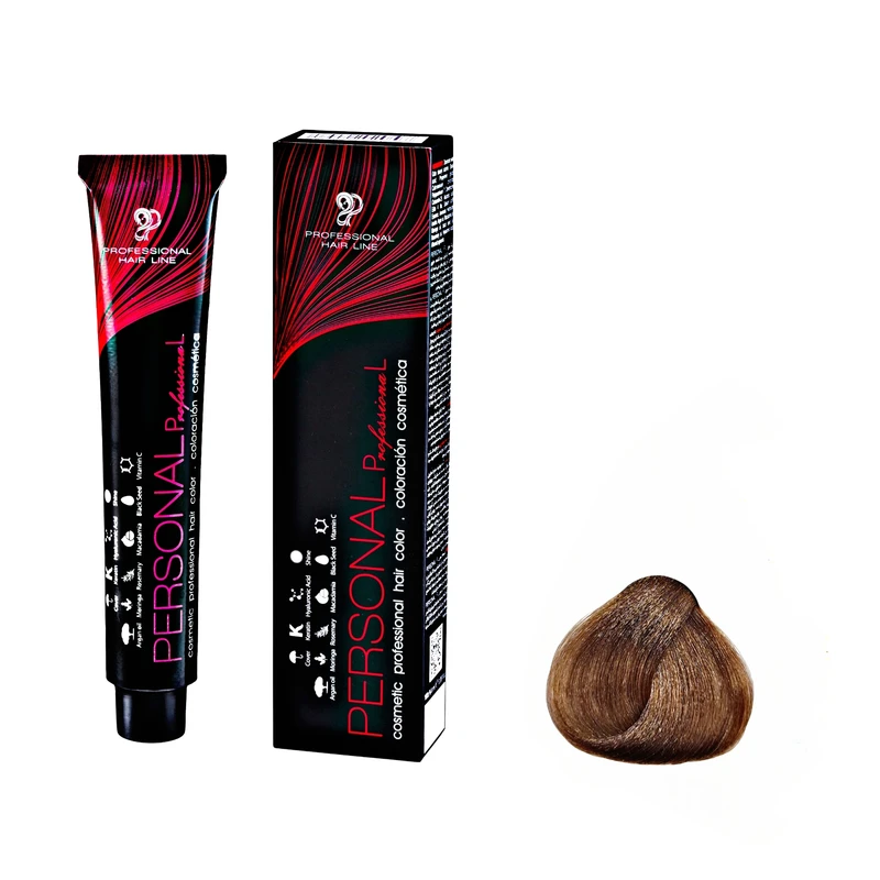 رنگ مو پرسونال پی ال شماره 7.00 حجم 100 میلی لیتر رنگ بلوند متوسط قوی