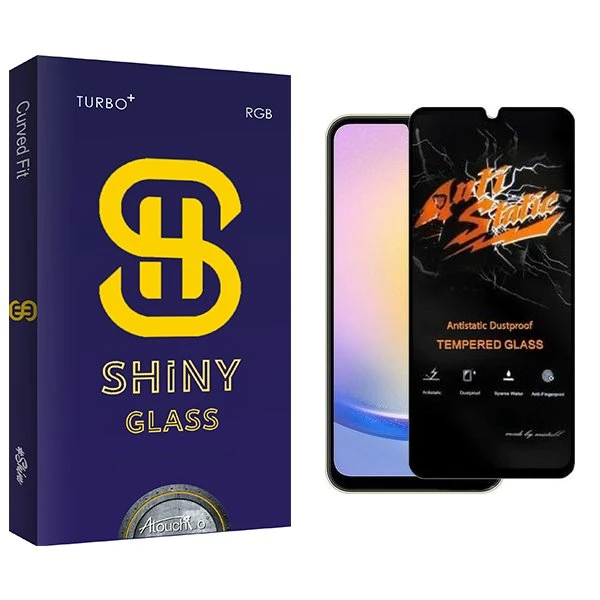 محافظ صفحه نمایش آتوچبو مدل Shiny Antistatic مناسب برای گوشی موبایل سامسونگ Galaxy A15 5G/A15/A25