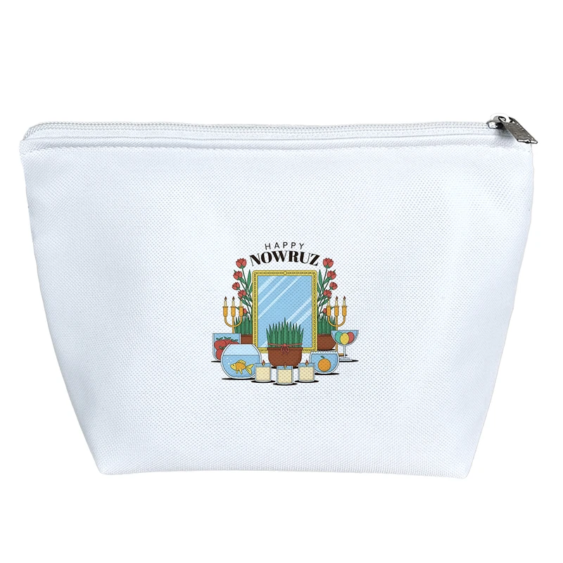 کیف لوازم آرایش دخترانه خندالو مدل سال نو مبارک کد H2091