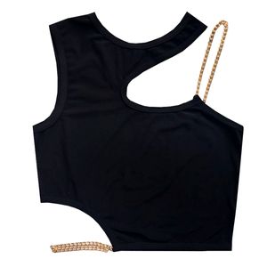 نقد و بررسی کراپ‌تاپ زنانه مدل بغل زنجیری توسط خریداران