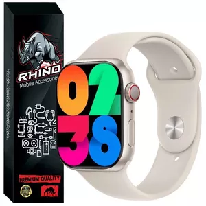 بند راینو مدل Silicon مناسب برای ساعت هوشمند اسمارت واچ HK9 PRO Plus