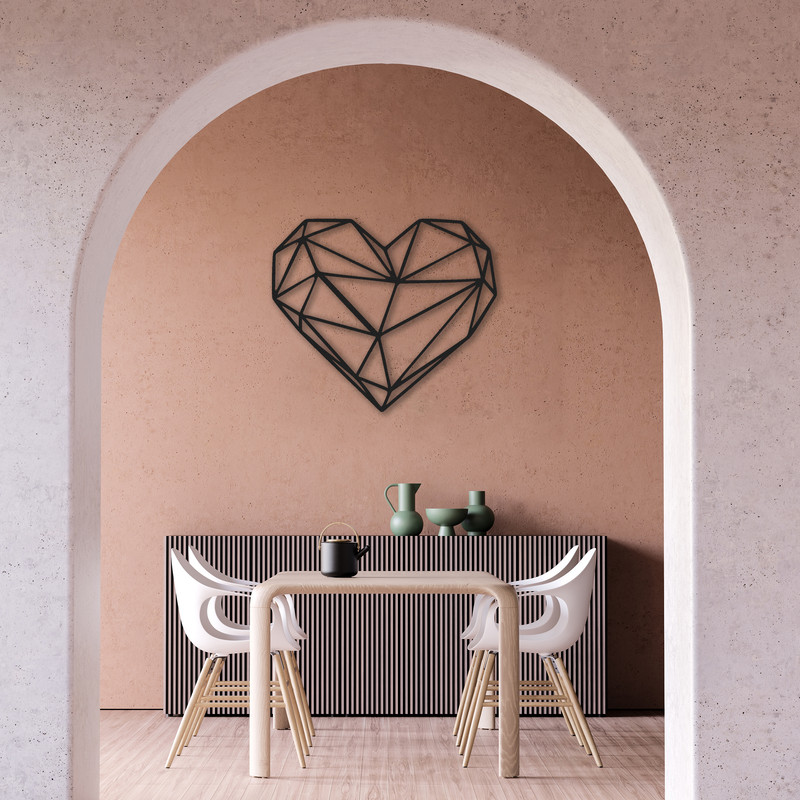 دیوارکوب طرح قلب مدل va-b01