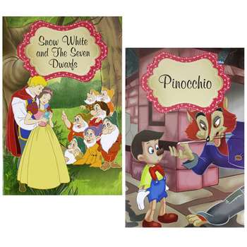 کتاب Snow White and the Seven Dwarfs pinocchio اثر جمعی از نویسندگان انتشارات jolly دو جلدی