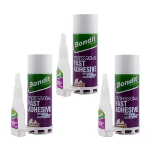 چسب 123 بوندیت مدل ADHESIVE حجم 400 میلی لیتر بسته 3 عددی