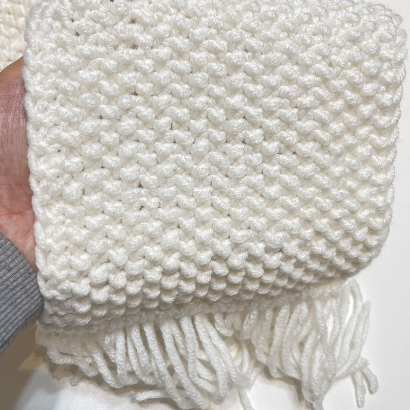 شال گردن بافتنی زنانه مدل دستبافت کد F 4444