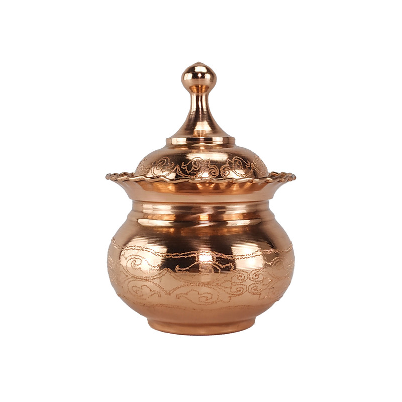 قندان مسی مدل تراش نانو شده کد alsh032 بسته 2 عددی