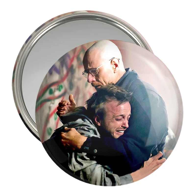 آینه جیبی خندالو مدل سریال بریکینگ بد Breaking Bad  کد 3169