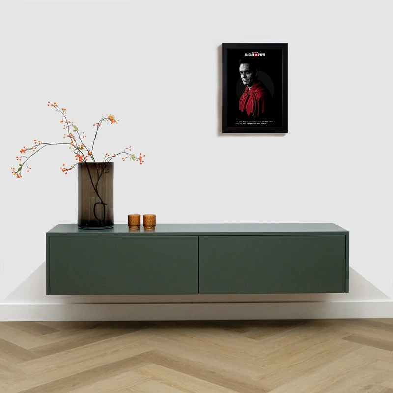 تابلو مدل سریال مانی هایست la casa de papel money heist B327