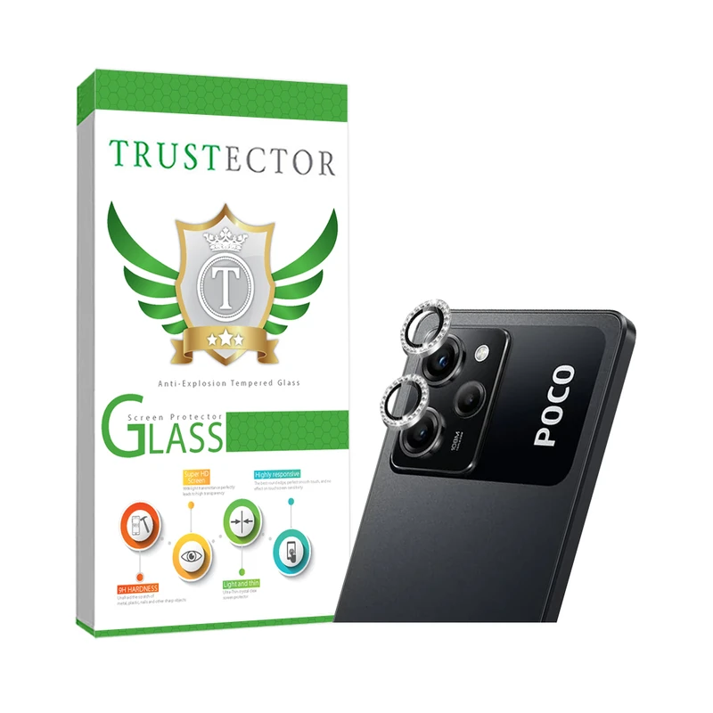 محافظ لنز دوربین تراستکتور مدل RNGLNTR مناسب برای گوشی موبایل شیائومی Poco X5 Pro
