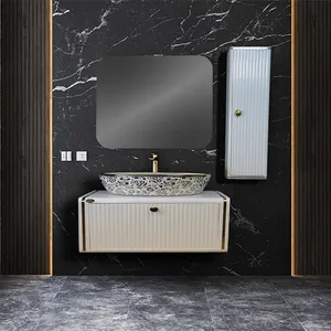 ست کابینت و روشویی مدل بامبو