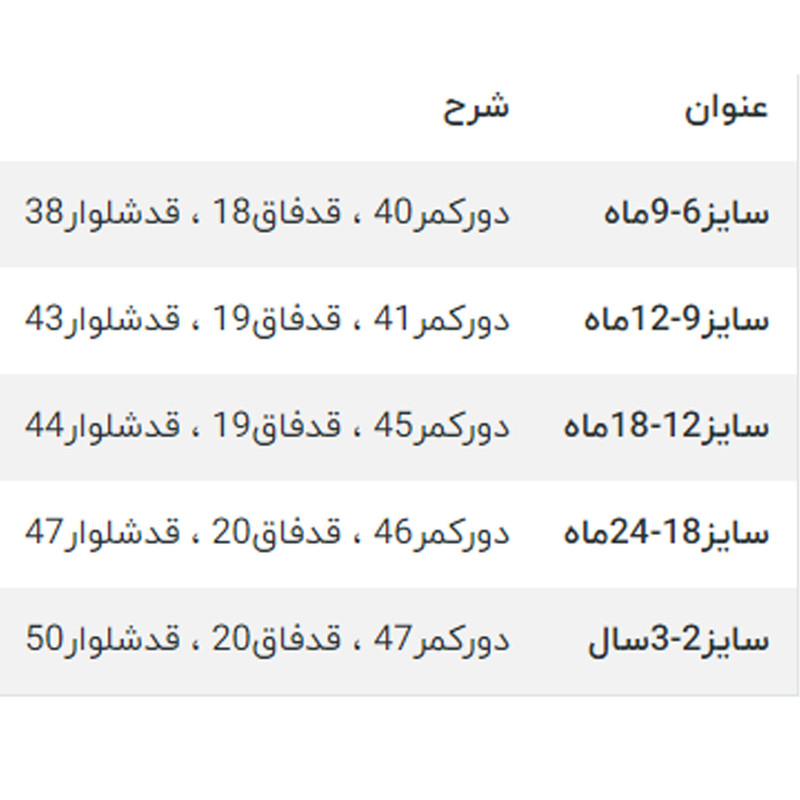 شلوار نوزادی  مدل لاینردار chb4018