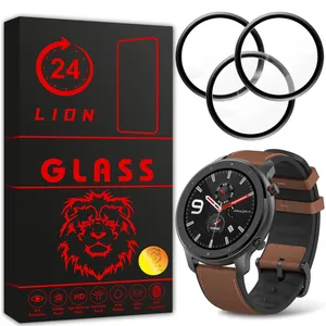 محافظ صفحه نمایش لاین مدل RT007 مناسب برای ساعت هوشمند شیائومی Smart Watch Amazfit GTR 47mm بسته سه عددی