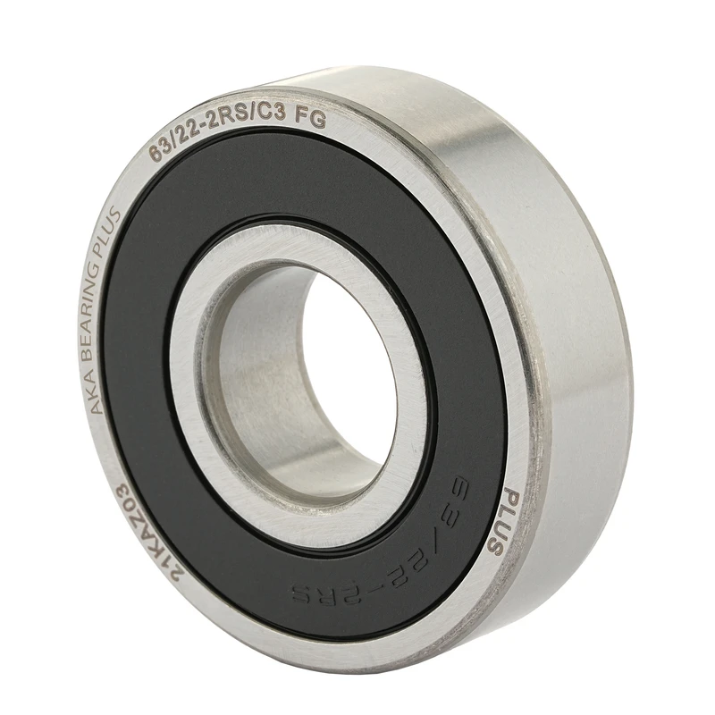 بلبرینگ سرشافت گیربکس آکا بلبرینگ پلاس مدل 63/22 مناسب برای پراید و تیبا