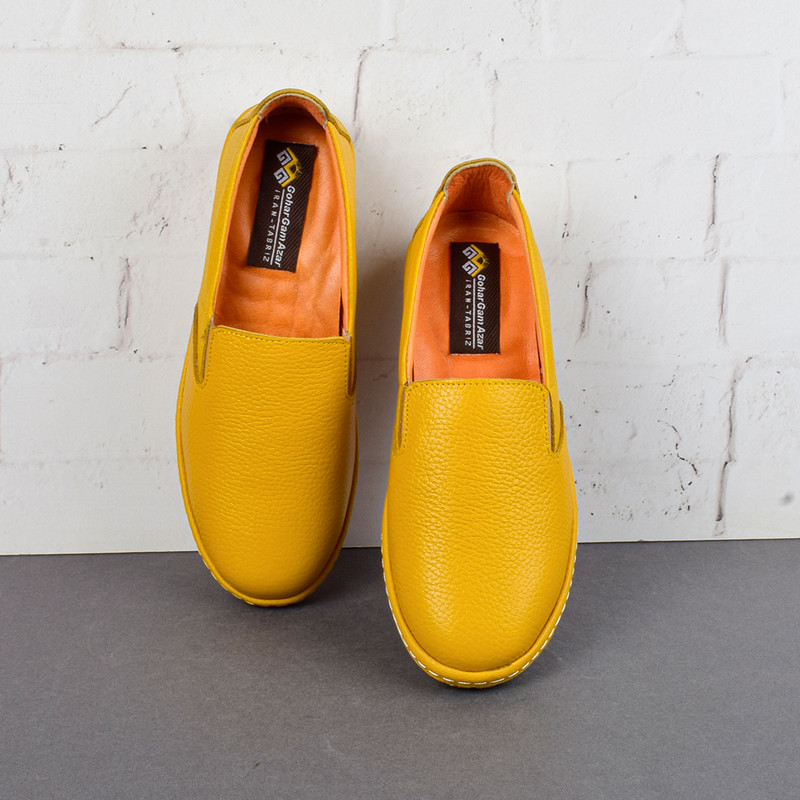 کفش روزمره زنانه مدل چرم طبیعی 4139