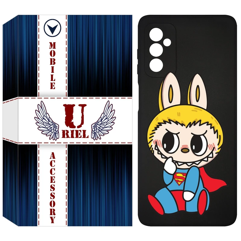 کاور یوریل مدل KSH کد 147 طرح عروسک لبوبو مناسب برای گوشی موبایل سامسونگ Galaxy M52 5G