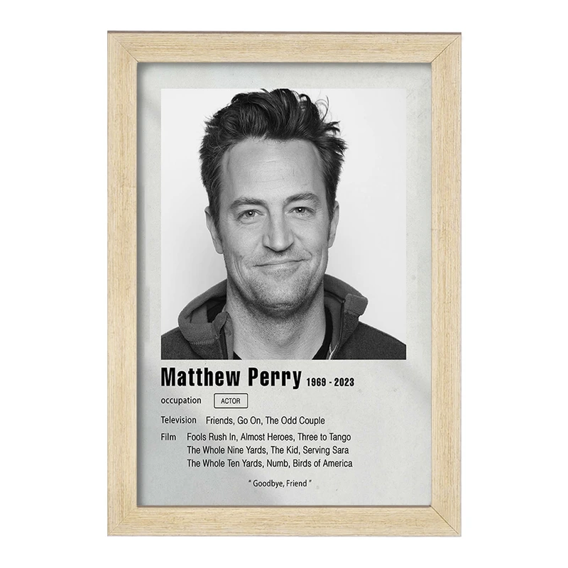 تابلو خندالو مدل متیو پری (Matthew Perryi) کد F11927