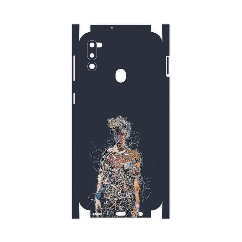 برچسب پوششی ماهوت مدل Strings Digital Art 1-FullSkin مناسب برای گوشی موبایل سامسونگ Galaxy M21 (2021) Edition