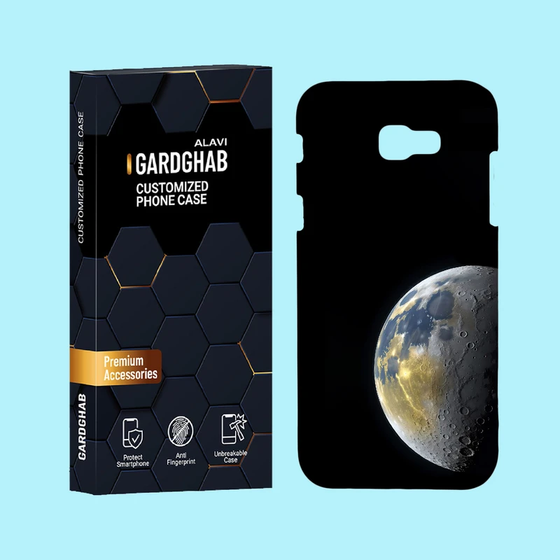 کاور گارد قاب علوی مدل کهکشان مناسب برای گوشی موبایل سامسونگ Galaxy A720 / A7 2017