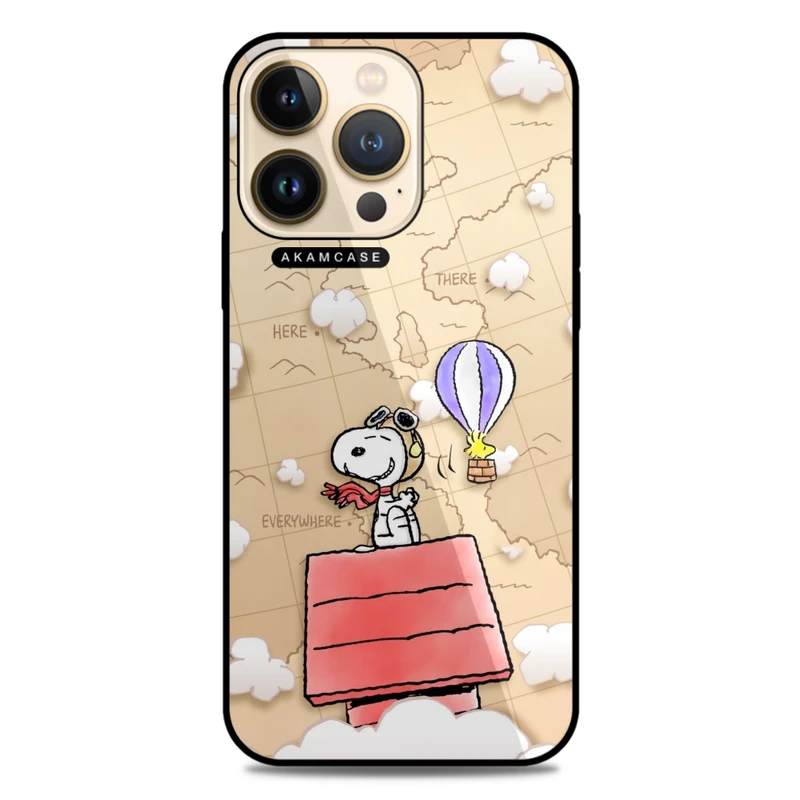 کاور آکام مدل AMC-WA13PRO-SNOOPY-24 مناسب برای گوشی موبایل اپل iPhone 13 Pro