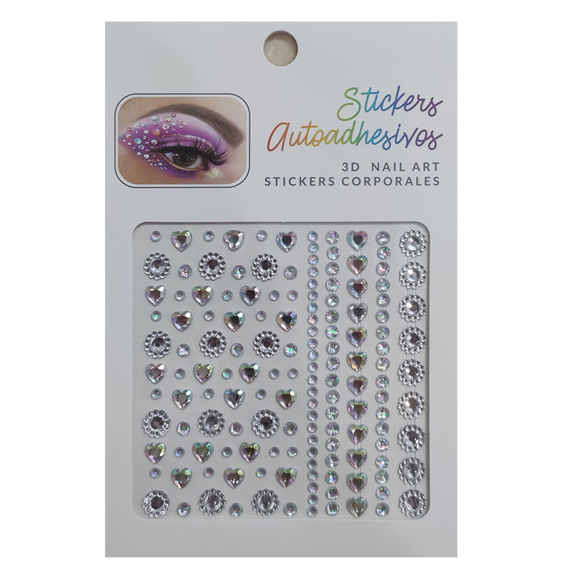 نگین صورت مدل KZ6 بسته 150 عددی