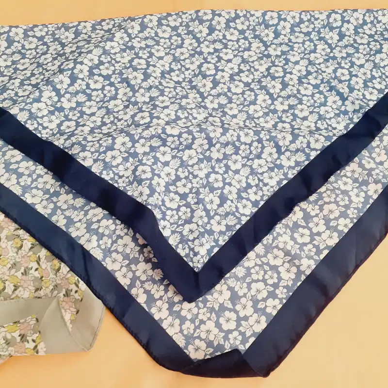 دستمال سر و گردن زنانه مدل مینی اسکارف بسته دو عددی