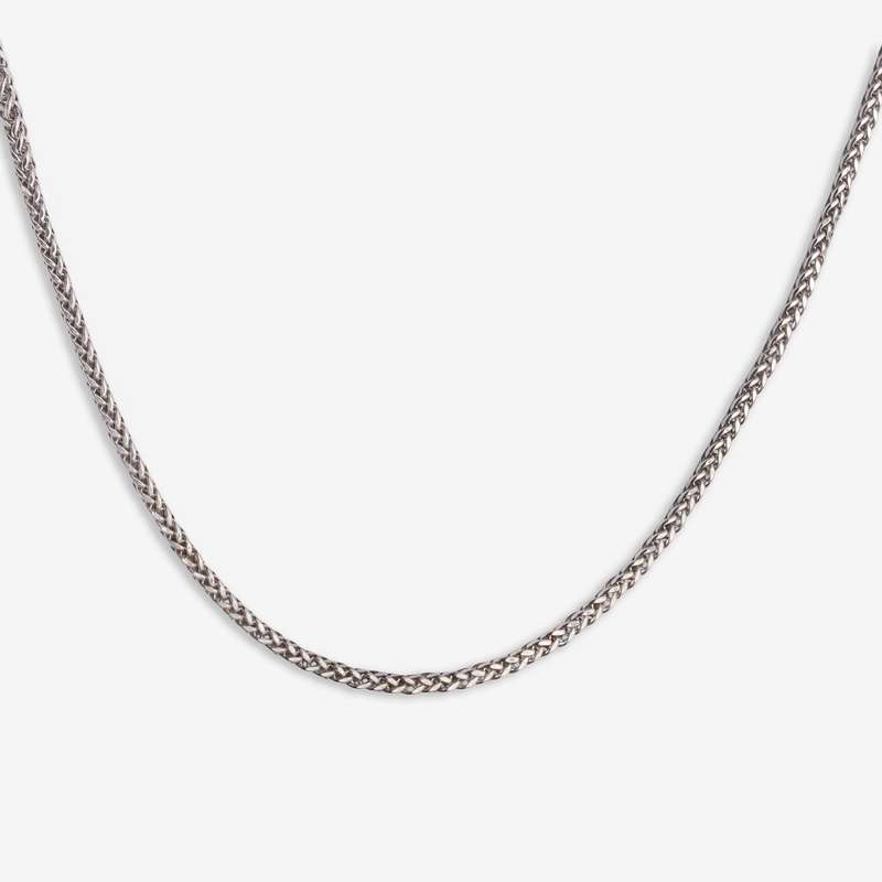 زنجیر میرو طلا 18 عیار مردانه وی گالری مدل NC3589-1