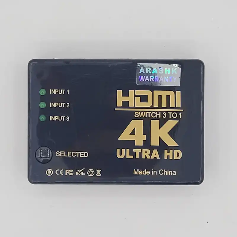 سوئیچ 1 به 3 HDMI شارک مدل UH-301-4K