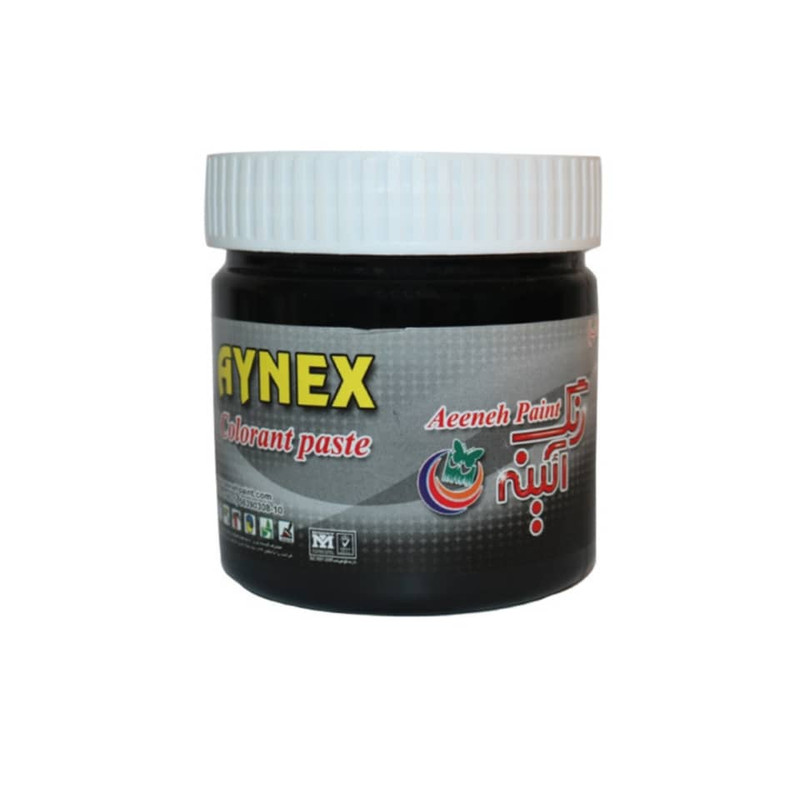 مادر رنگ اکریلیک پلاستیک مشکی آینه کد 004 وزن 250 گرم