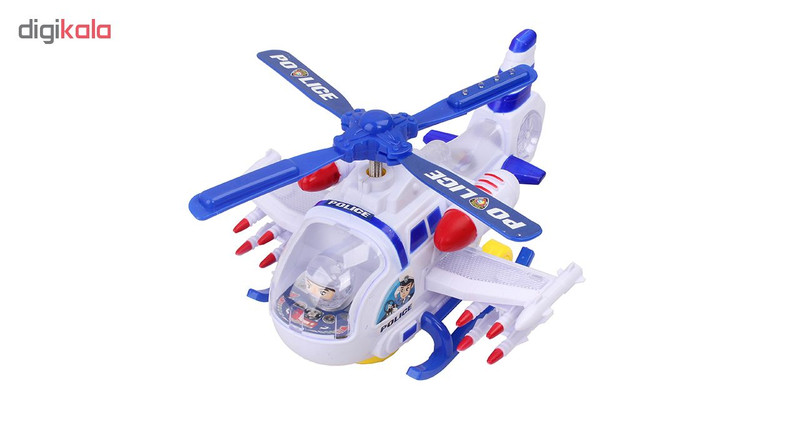 هلی کوپتر طرح پلیس مدل 7065 Super Helicopter