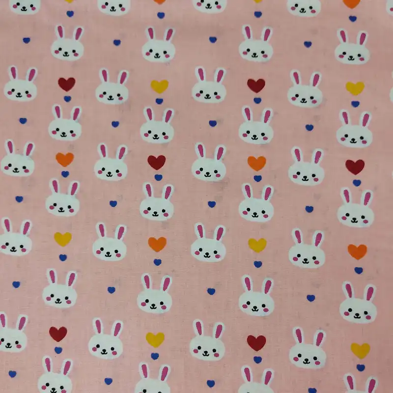 پارچه لباس طرح خرگوش کد 5
