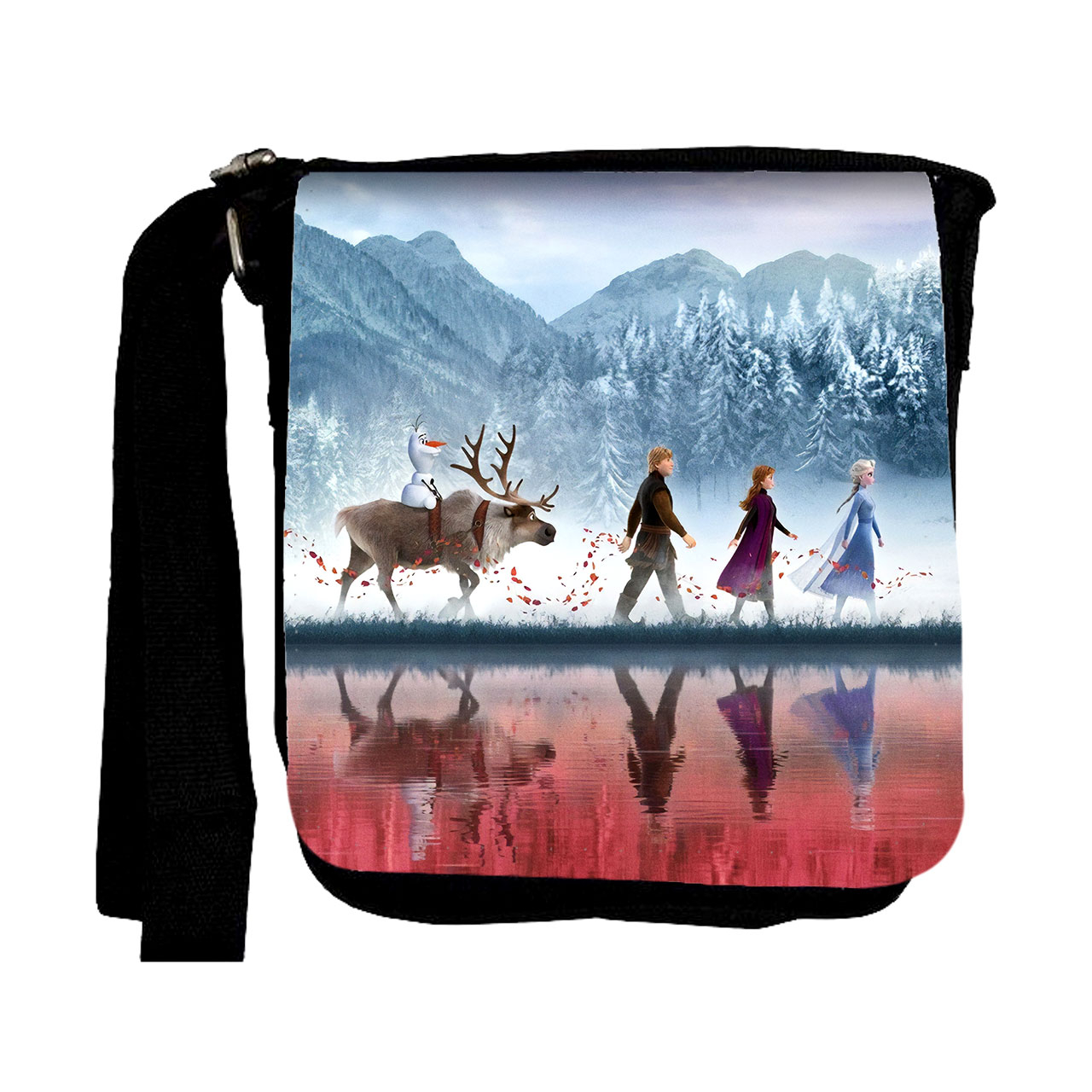 کیف رودوشی دخترانه طرح Frozen مدل SB047