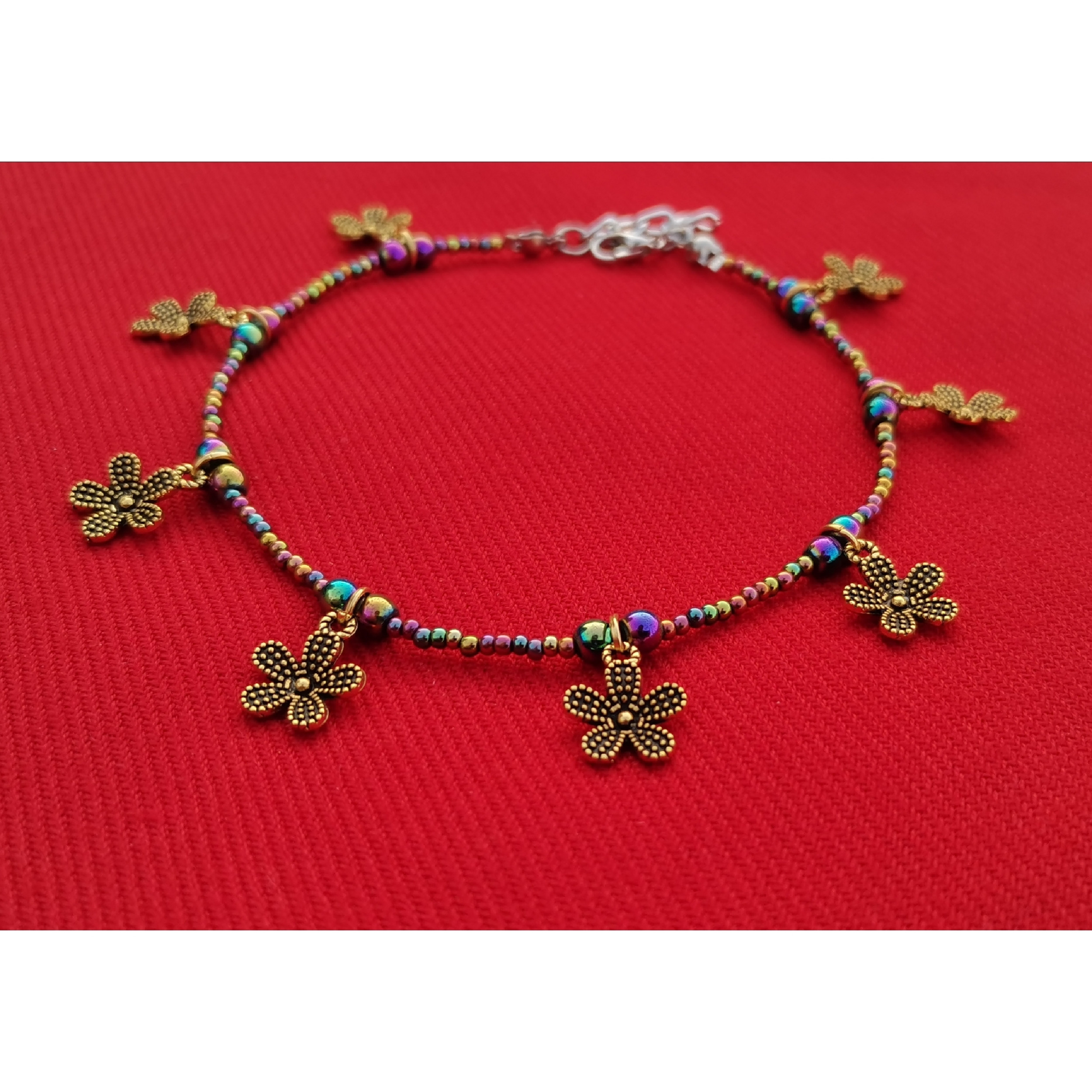 پابند زنانه مدل گل