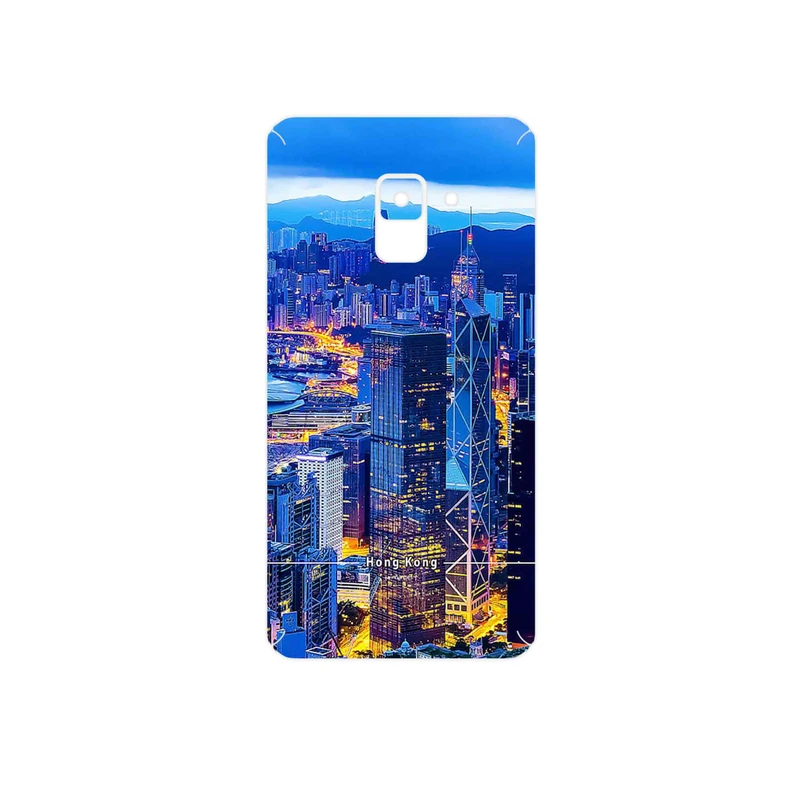 برچسب پوششی ماهوت مدل Hong Kong City مناسب برای گوشی موبایل سامسونگ Galaxy A8 2018