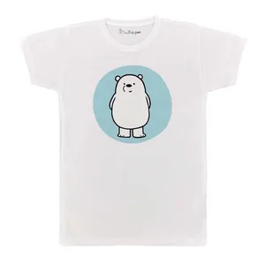 تی شرت بچگانه پرمانه طرح خرس های کله فندقی کد pmt.5572